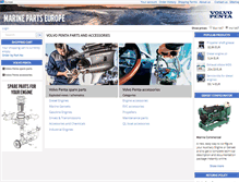 Tablet Screenshot of marinepartseurope.com